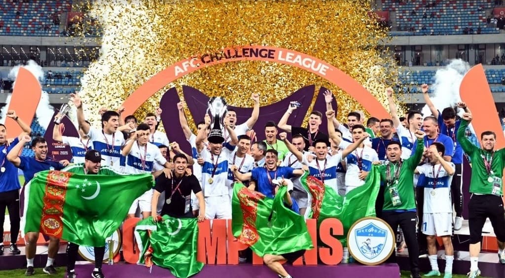 "Arkadag" won the title in the AFC Challenge League, securing a historic victory