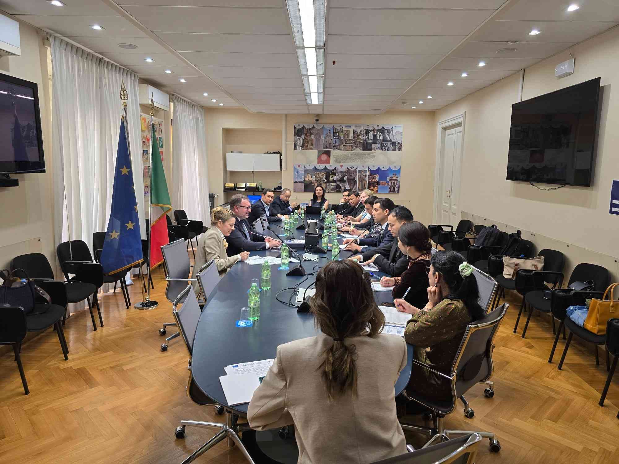 The Turkmen delegation got acquainted with Italy's experience in promoting gender equality