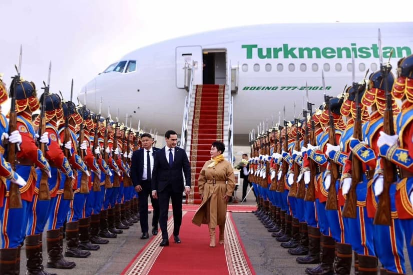 The visit of the President of Turkmenistan to Mongolia has begun