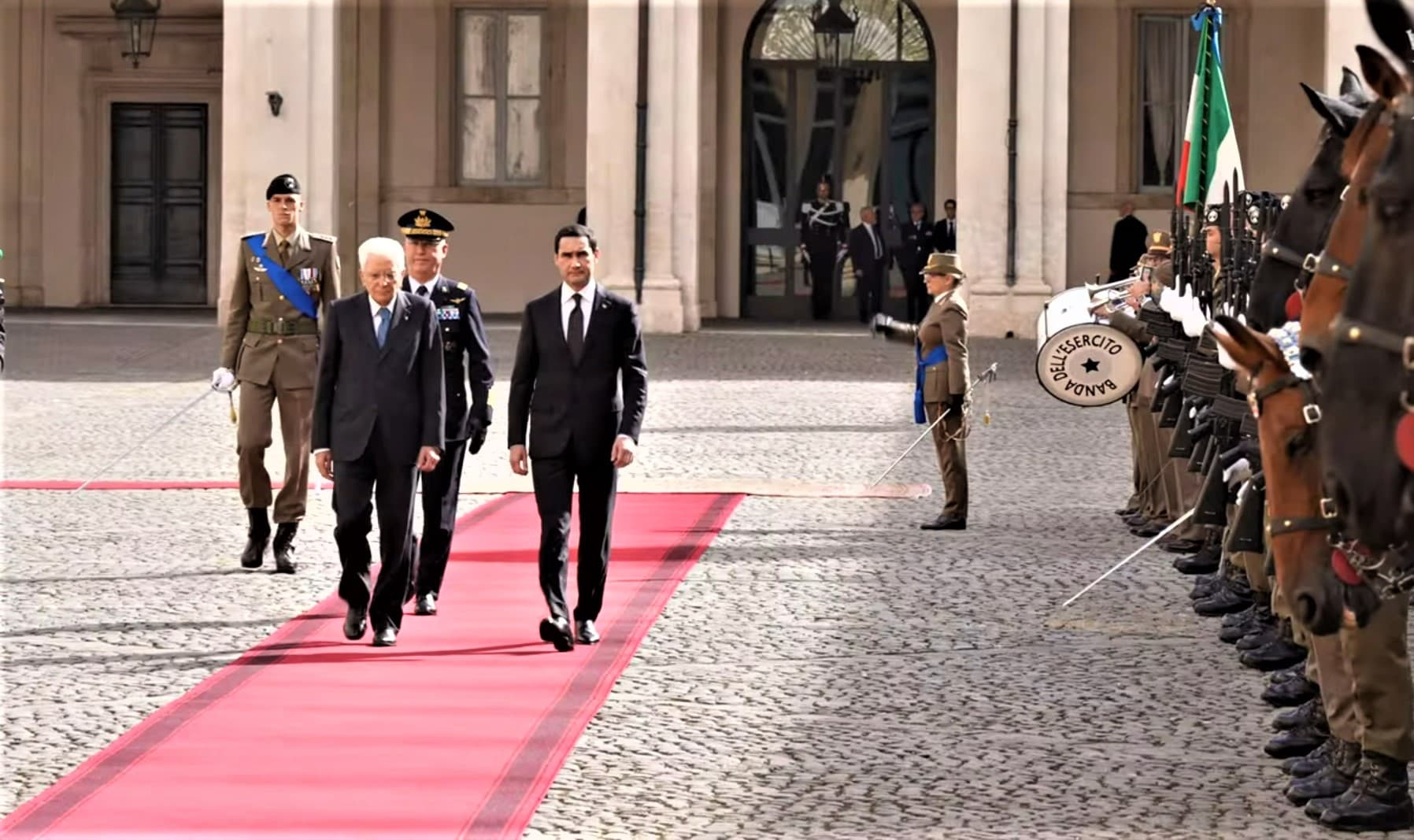 Rimde Prezidentler Serdar Berdimuhamedow bilen Serjio Mattarellanyň arasynda gepleşikler geçirildi