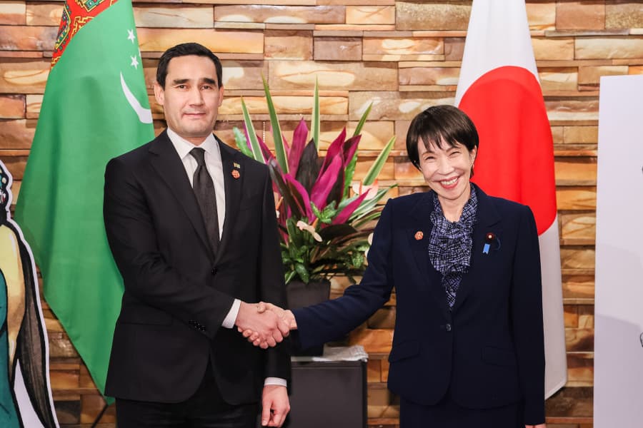 president-turkmenistan-and-prime-minister-japan-reaffirmed-strategic-nature-their-partnership