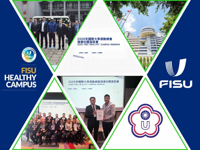 TDBSI-niň wekili Taýpeý şäherinde geçirilen «FISU Healthy Campus» atly halkara seminar-maslahatyna gatnaşdy