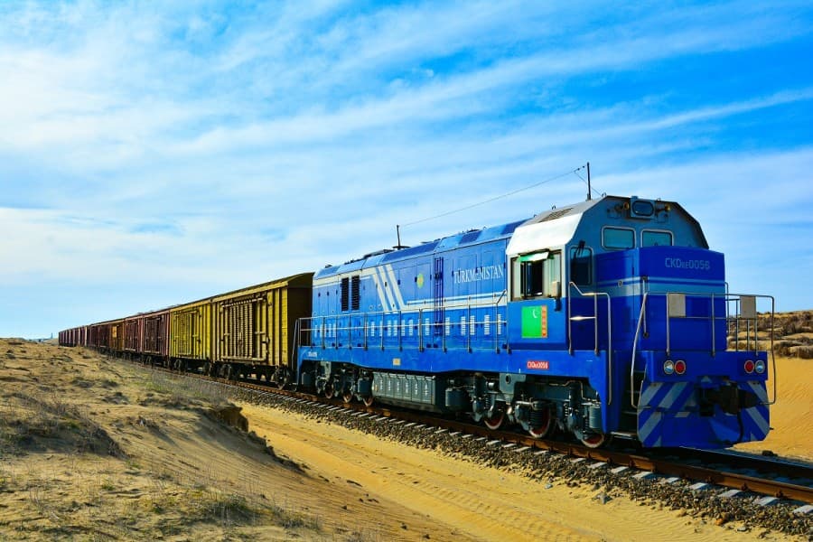 The Eastern Route of the North-South Corridor Through Turkmenistan Has Seen a Twofold Increase in Freight Traffic