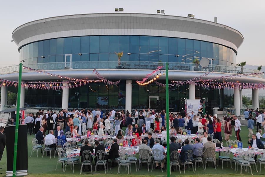 Diplomatic Mutual Assistance and Centuries-Old Traditions at the British Monarch's Birthday Celebration in Ashgabat
