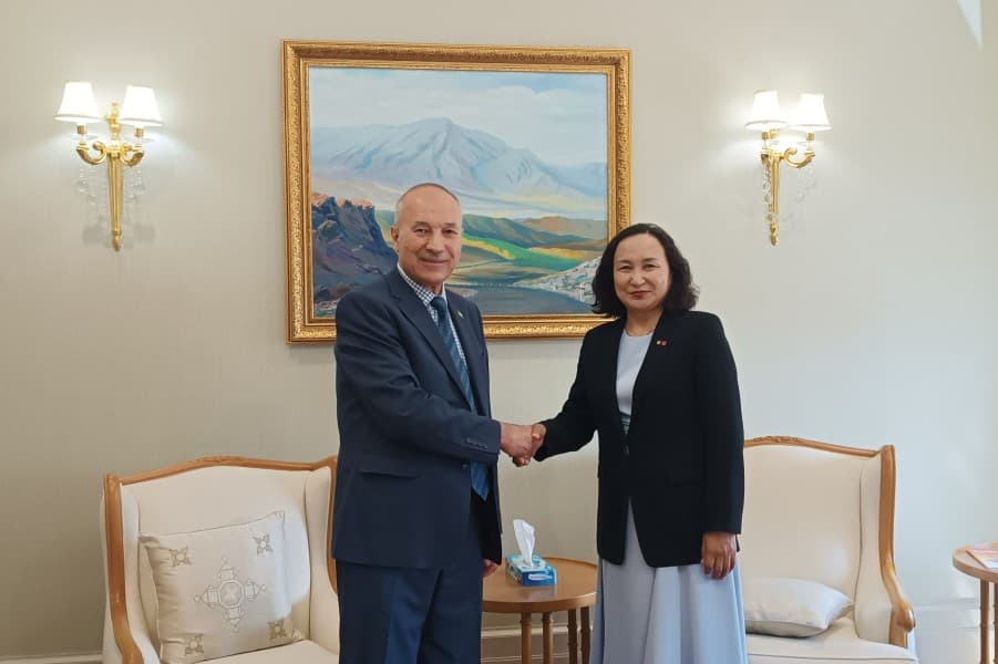 The Ambassadors of Turkmenistan and Mongolia Met in Minsk