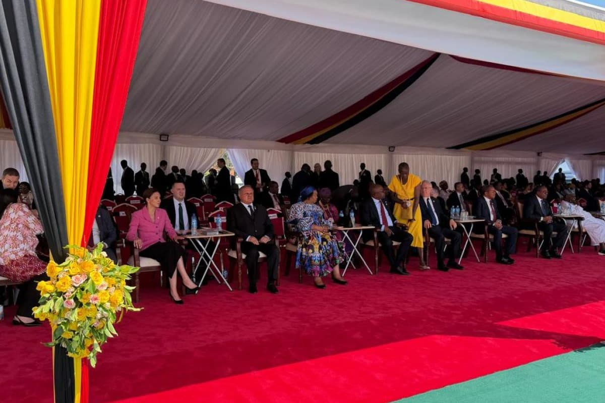 A Delegation from Turkmenistan Attended the Inauguration of the President of Uganda