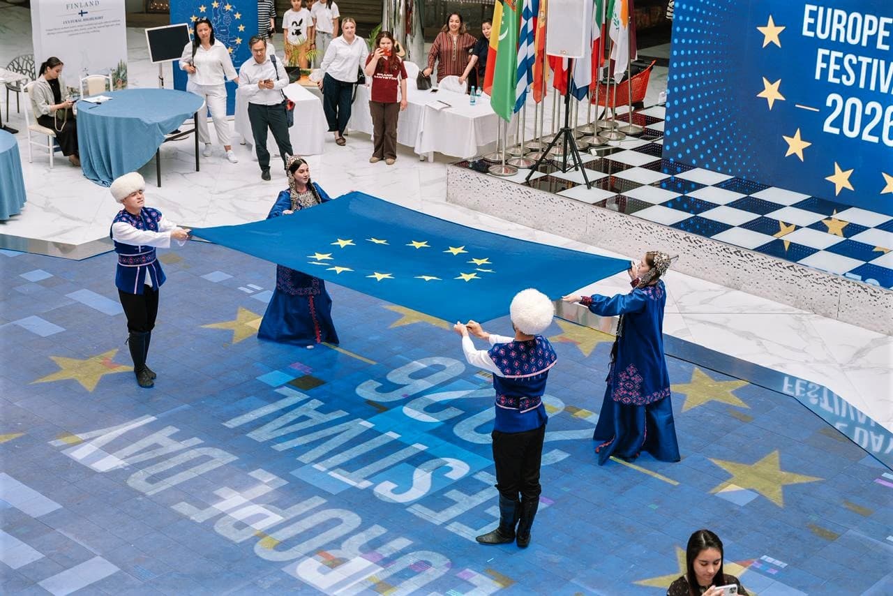 Ashgabat Celebrates Europe Day with “Journey to Europe” Interactive Festival