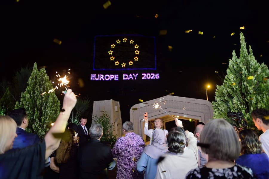 A gala reception to mark Europe Day 2026 was held at the Gala Cultural and Entertainment Center in Ashgabat, reaffirming the strong and dynamic partnership between the European Union and Turkmenistan