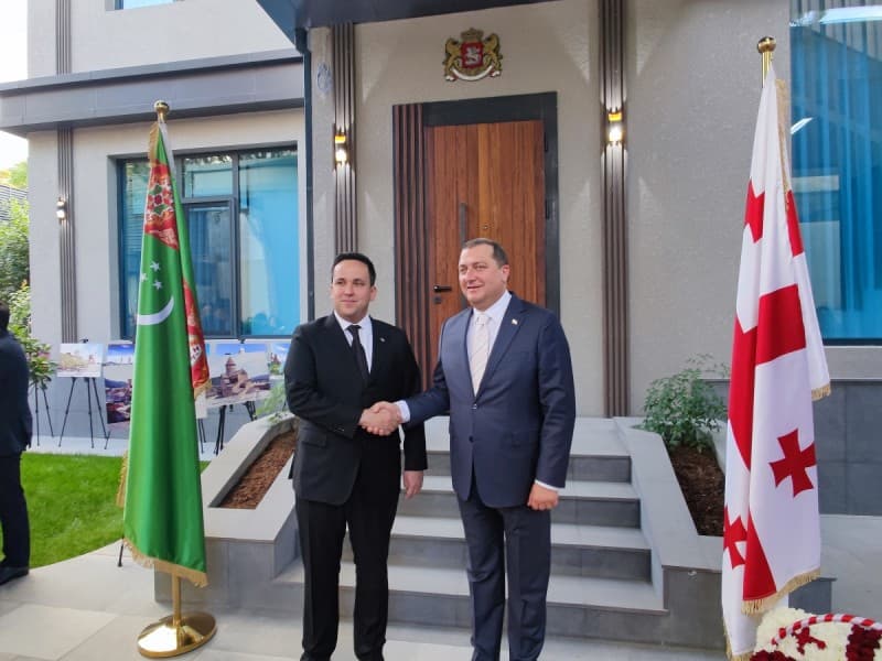 A gala diplomatic reception was held at the Georgian Embassy in Turkmenistan to mark the country's national holiday, Independence Day