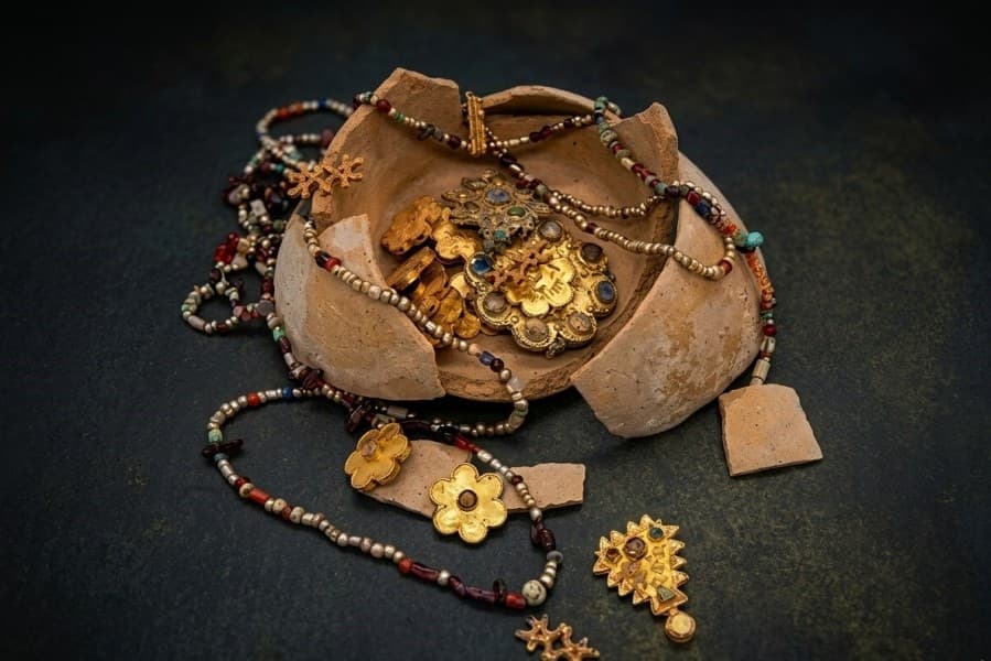 A Hoard of Abbasid-Era Gold Treasures Has Been Discovered Along an Ancient Pilgrimage Route in Saudi Arabia