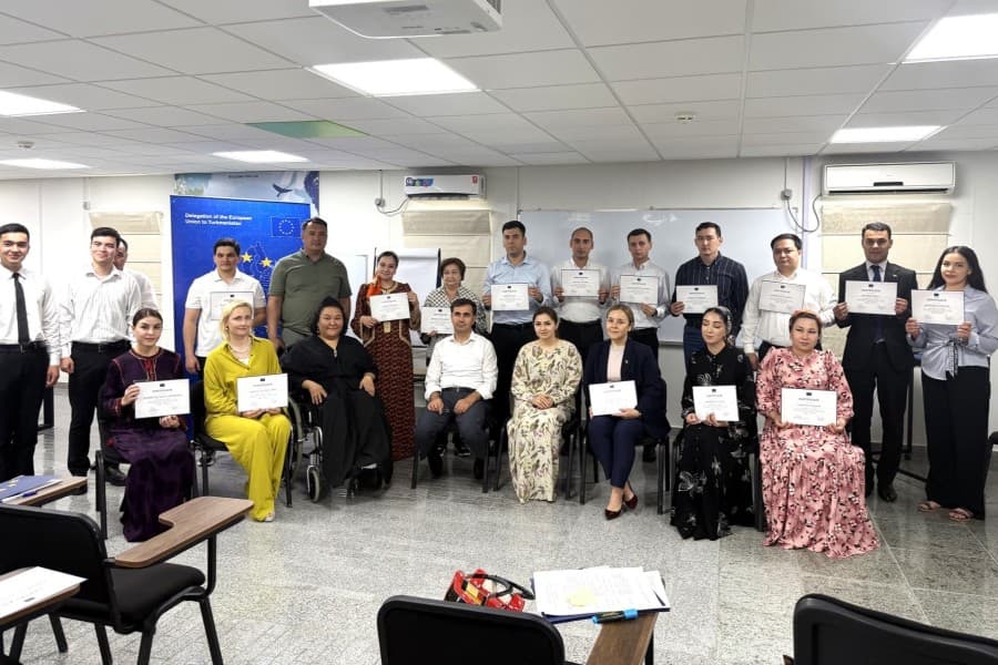A Media Professional Development Program under the CARAVAN Project Has Concluded in Ashgabat