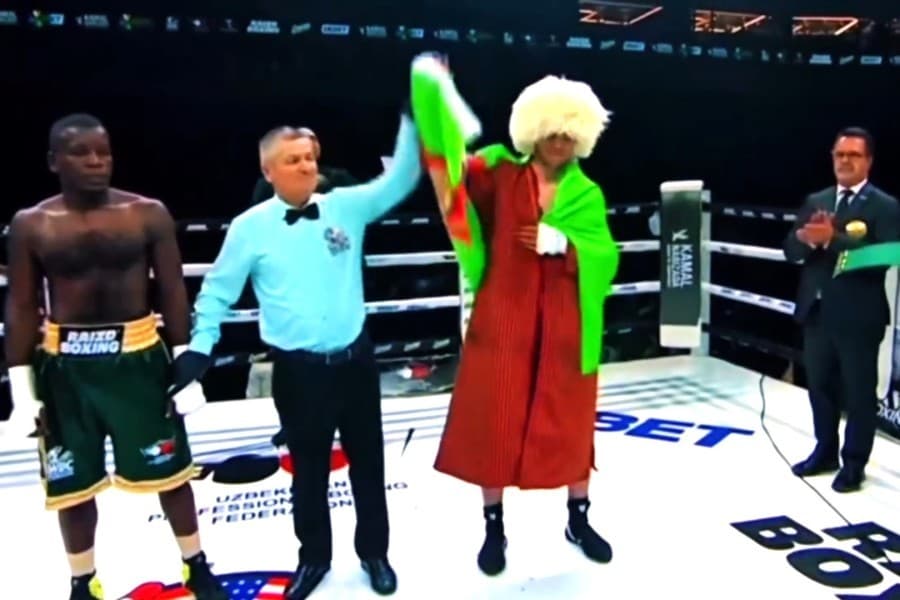 Хурсанд Иманкулиев нокаутом завоевал титул чемпиона WBC Eurasia