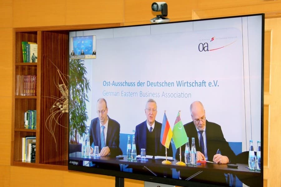 Türkmenistan bilen German ykdysadyýetiniň Gündogar komiteti işewür hyzmatdaşlygy ösdürmek barada ylalaşdylar