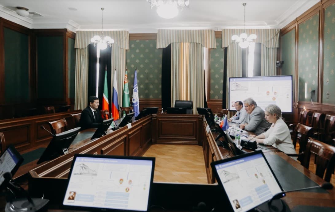Заместитель министра образования Туркменистана посетил Казанский федеральный университет