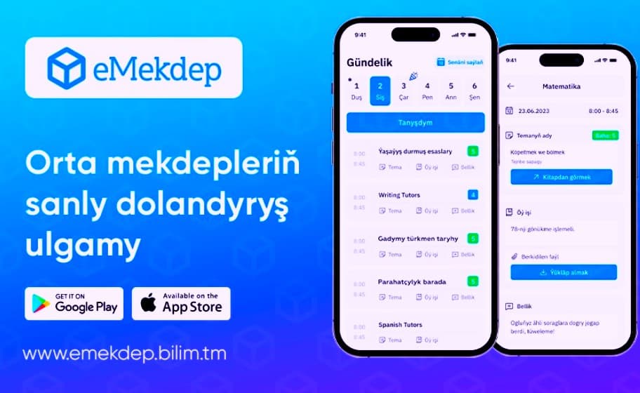 unified-e-learning-platform-e-mekdep-teachers-parents-and-students-launched-turkmenistan