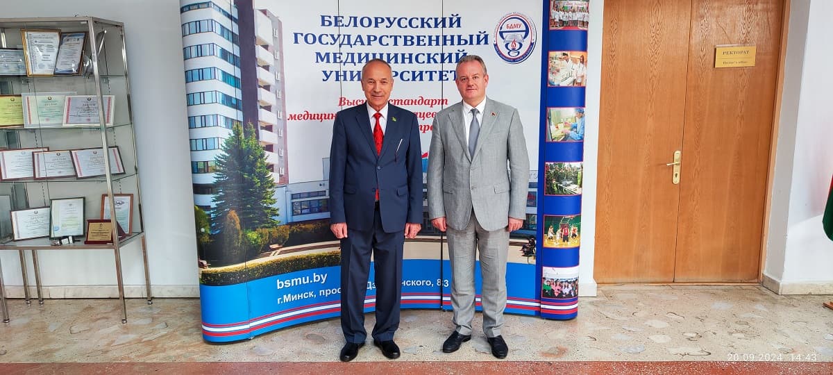 ambassador-turkmenistan-discussed-cooperation-belarusian-medical-university