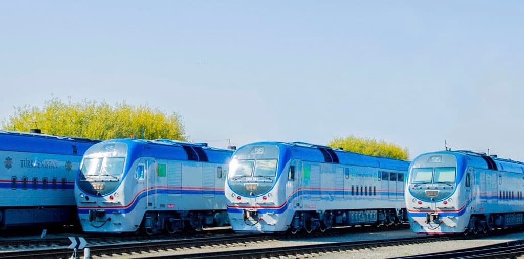 В Туркменистане постепенно увеличивается количество внутренних железнодорожных рейсов