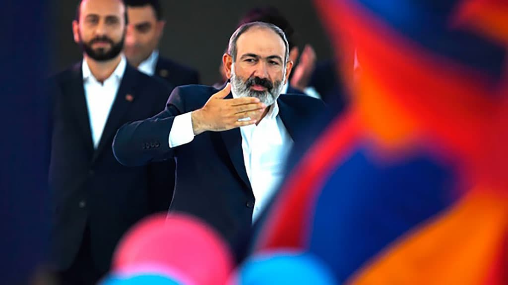 Berdimuhamedov congratulated Pashinyan on his appointment to the post of Prime Minister of Armenia