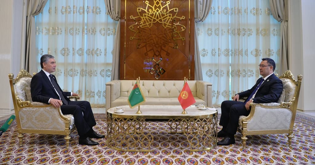 Heads of Turkmenistan and Kyrgyzstan discussed trade and economic cooperation