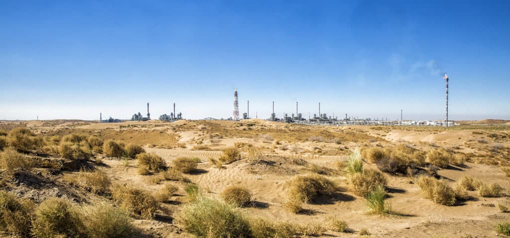 The project on development of new gas fields started In Turkmenistan