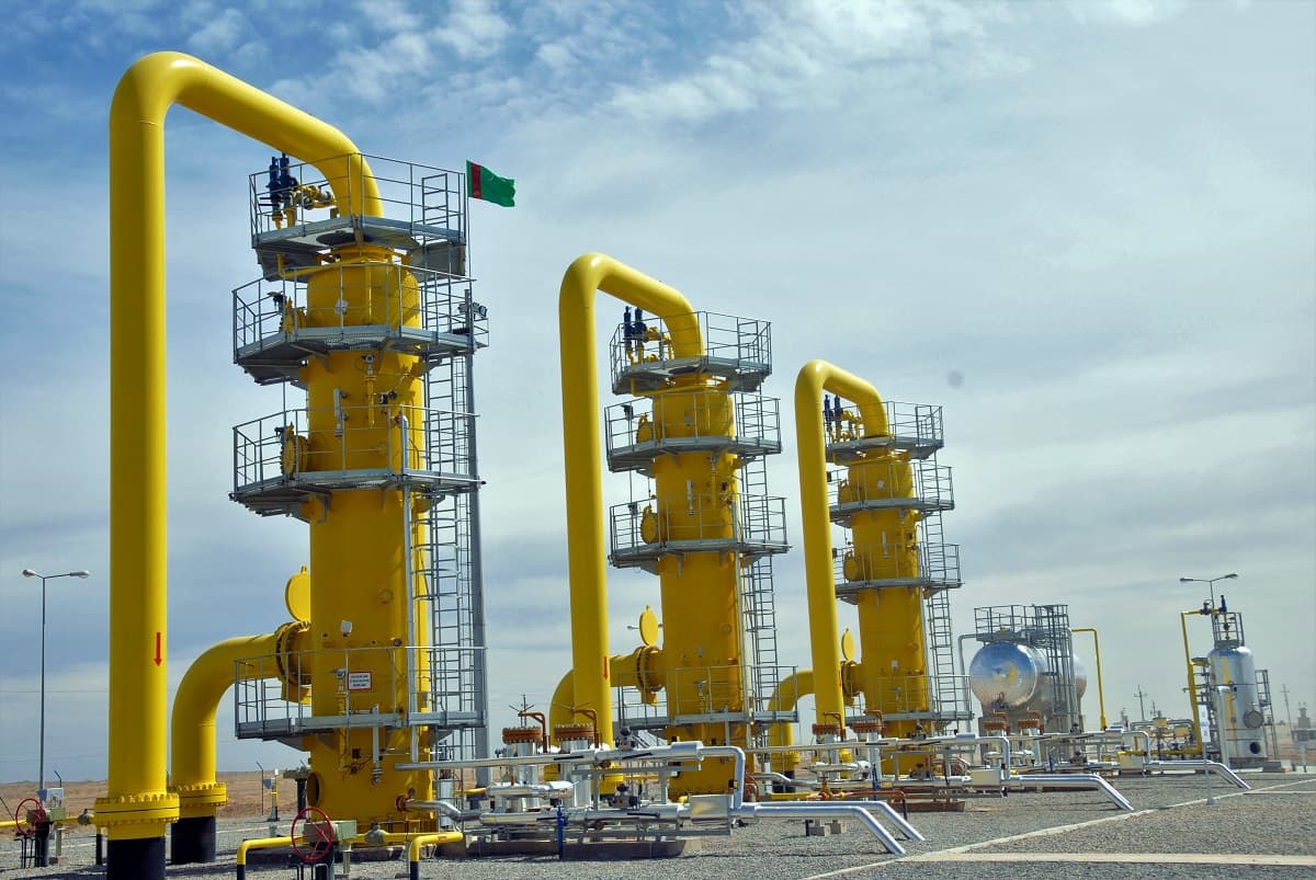 Production and export of Turkmen gas is growing
