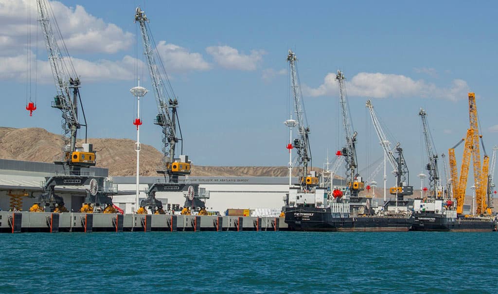 The water transport is in the lead in growth of indicators on transportations of Turkmenistan