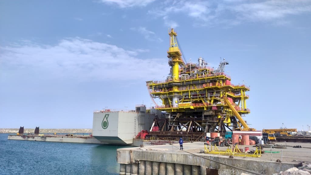 PETRONAS has established oil production within the framework of the Garagol-Deniz field development project