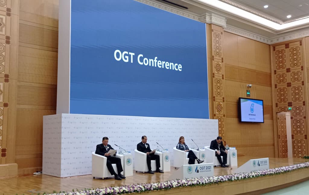 At OGT-2021 were discussed investment projects in the Turkmen sector of the Caspian Sea