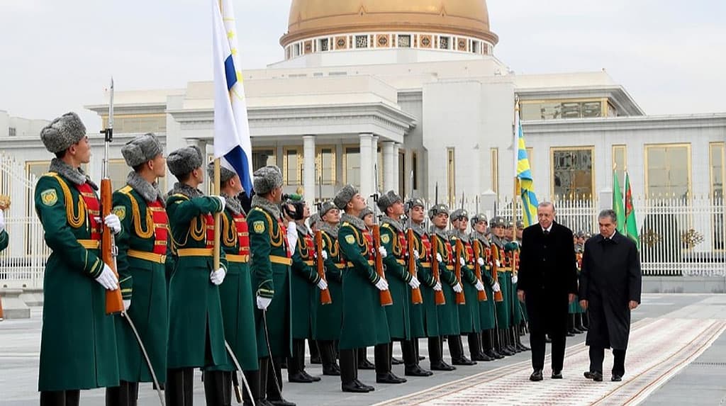 The meeting of Berdimuhamedov and Erdogan took place in Ashkhabad
