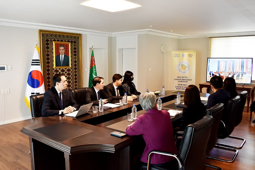 An event devoted to the 30th anniversary of the establishment of diplomatic relations between Turkmenistan and the Republic of Korea was held
