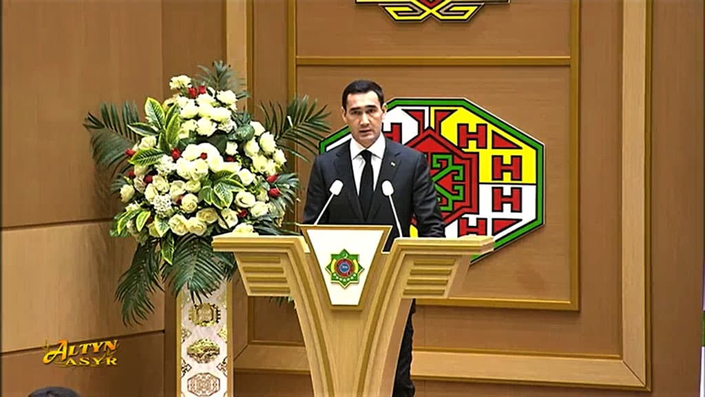 Serdar Berdimuhamedov nominated for President of Turkmenistan