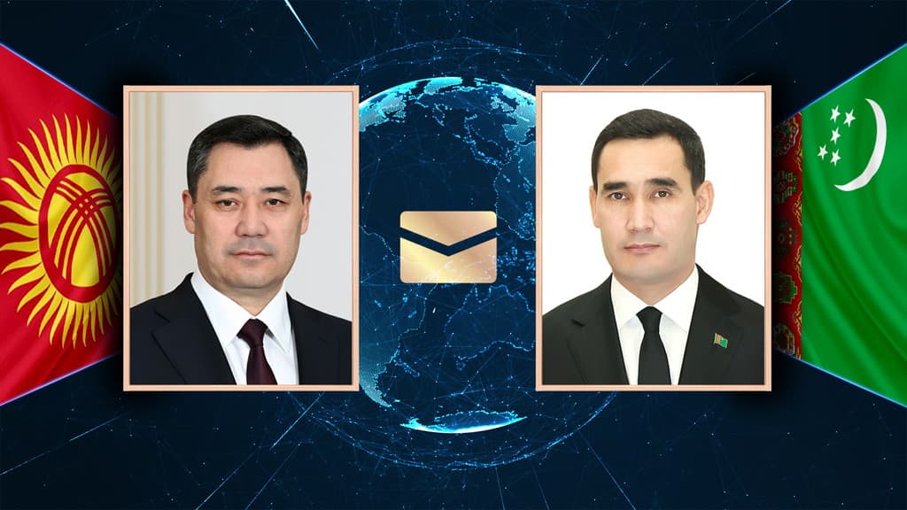 The head of Kyrgyzstan congratulated Serdar Berdimuhamedov on his victory in the presidential election