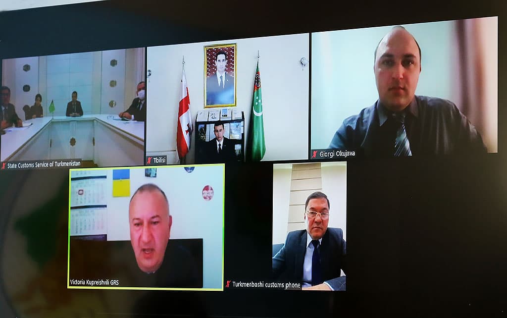 Meeting of custom officers of Turkmenistan and Georgia on Single Window system