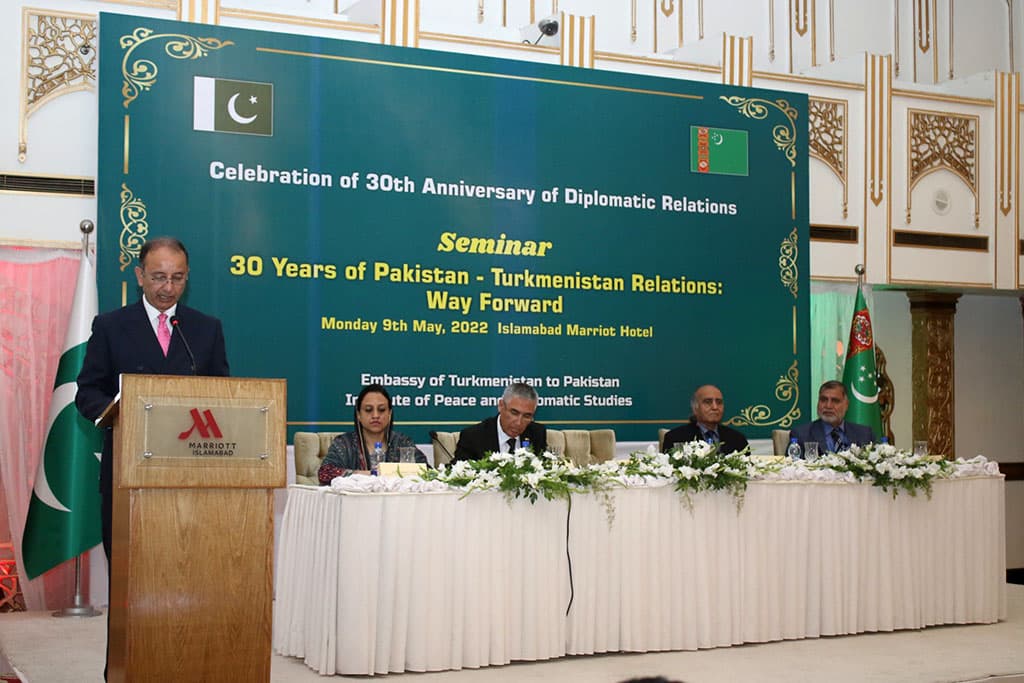 Yslamabatda türkmen-pakistan diplomatik gatnaşyklarynyň 30 ýyllygy bellenildi