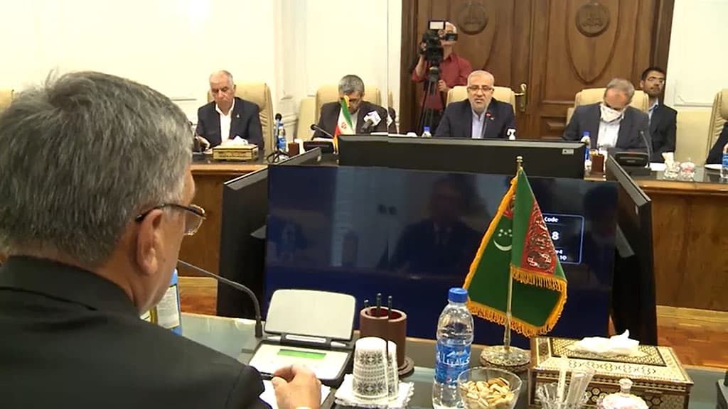 Türkmen wekiliýeti Eýran Yslam Respublikasynyň Nebit ministrliginde gepleşikleri geçirdi