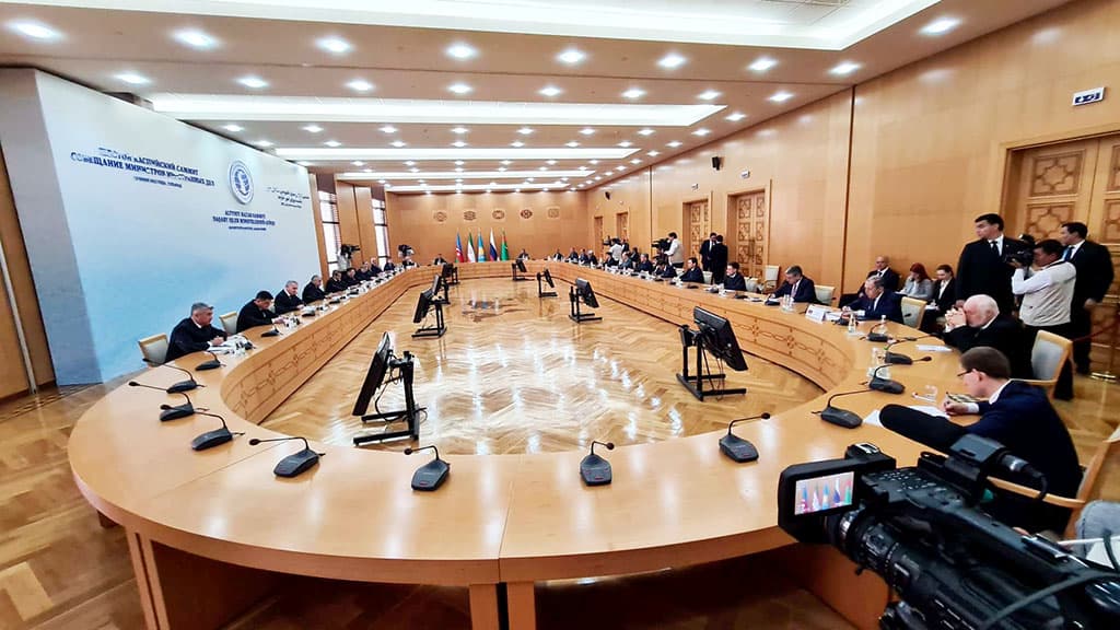 Aşgabatda Hazarýaka ýurtlaryň Daşary işler ministrleriniň duşuşygy başlandy