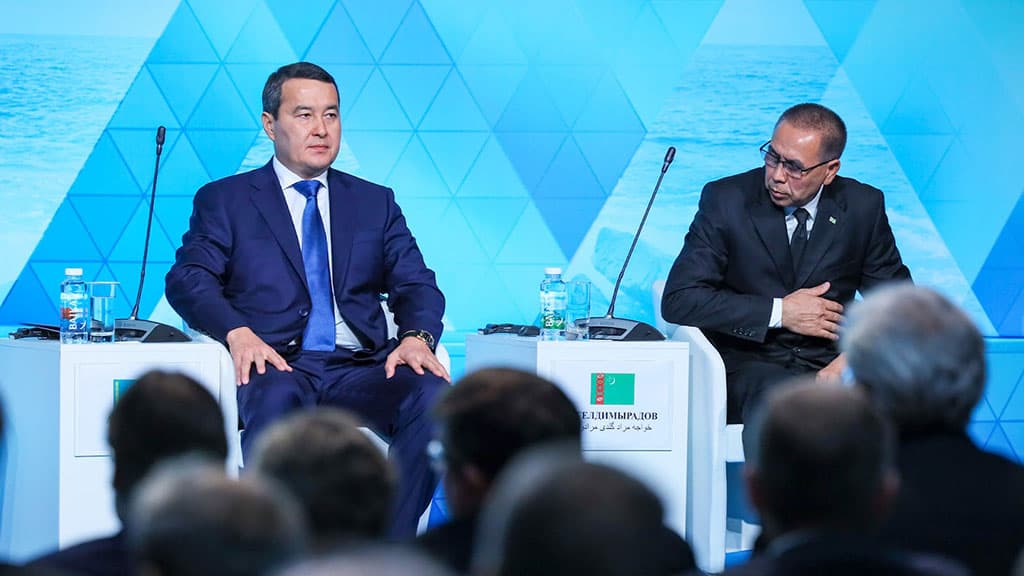 II HYF: Hazar "bäşligi" tranzit ugurlaryny ösdürmek üçin ýol kartasyny kabul eder