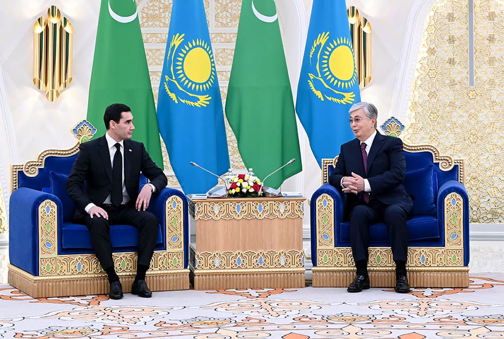 Türkmenistan we Gazagystan özara söwdanyň möçberini $1 mlrd.-a ýetirip biler – Tokaýew