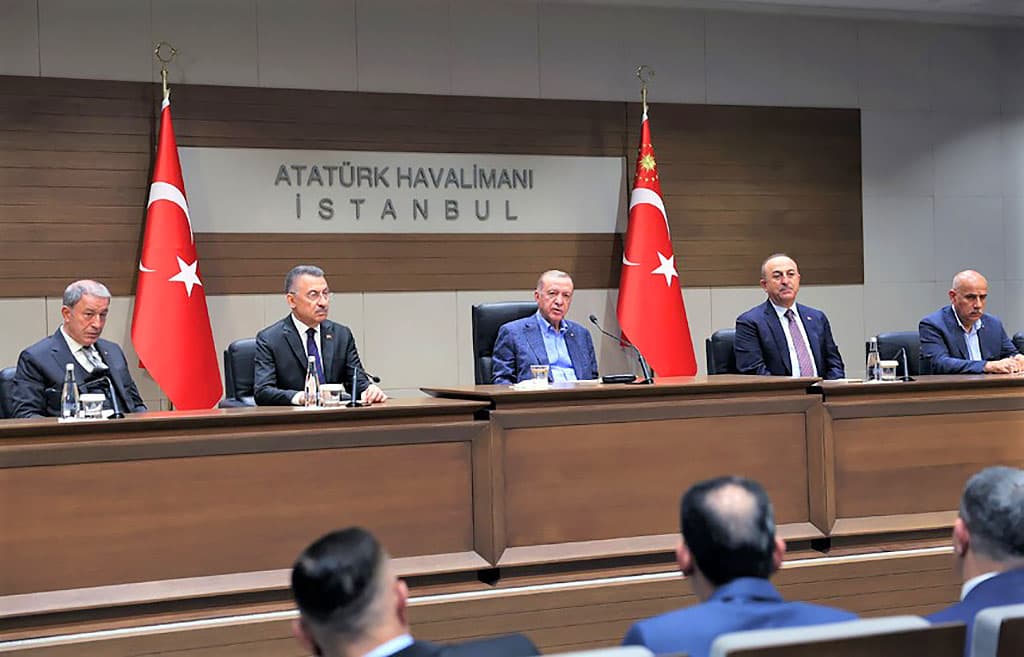 Erdogan Türkmenistanyň we Azerbaýjanyň liderleri bilen "gaz merkezi" taslamasyny ara alyp maslahatlaşmagy göz öňünde tutýar