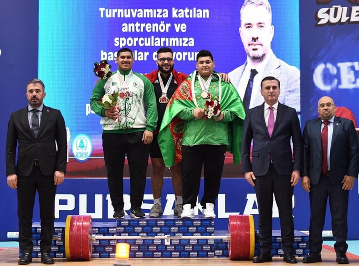 Türkmen agyr atletikaçylary Türkiýede geçirilen halkara ýaryşyň ýeňijileri boldular