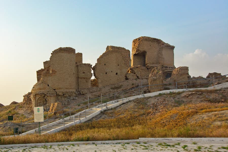 Restoration of historical monuments in Ahal is being completed