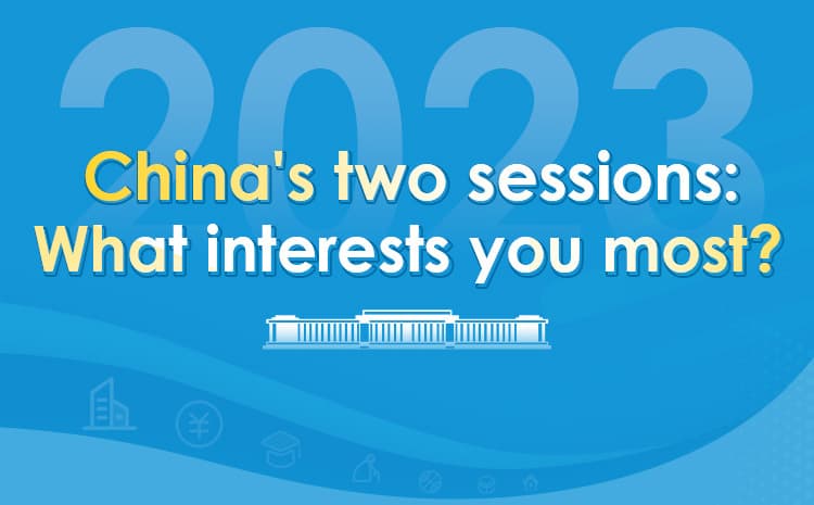 China daily survey: What interests you most about the upcoming "two sessions" in China