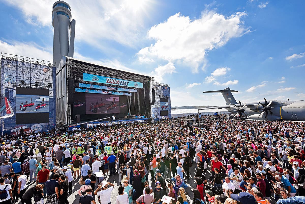 The next TEKNOFEST Technology Festival will be held in Izmir, Istanbul and Ankara