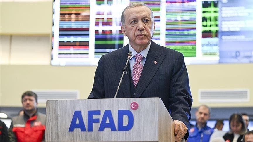 Erdogan got acquainted with the situation in the provinces affected by devastating earthquakes
