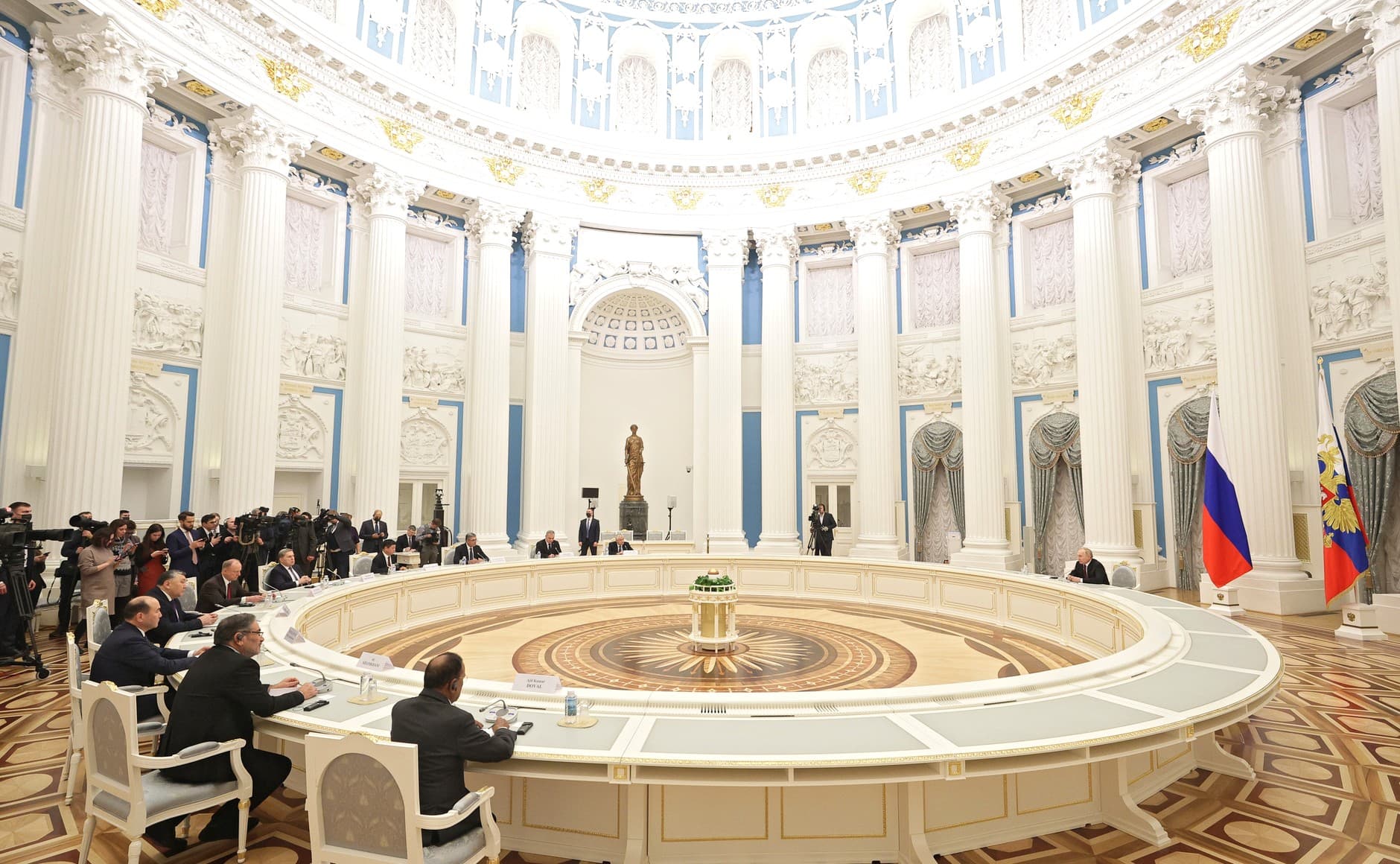 The Ambassador of Turkmenistan took part in discussions with Putin on the situation in Afghanistan