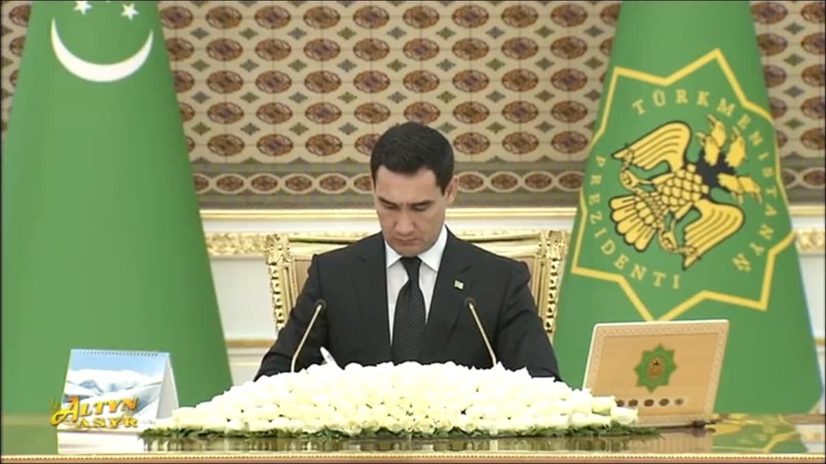 The President of Turkmenistan replaced the Minister of Finance and Economy
