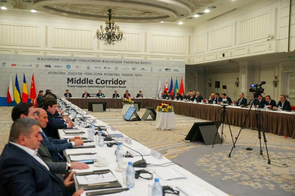 The volume of traffic on the Trans-Caspian route in Kazakhstan increased by 2.5 times