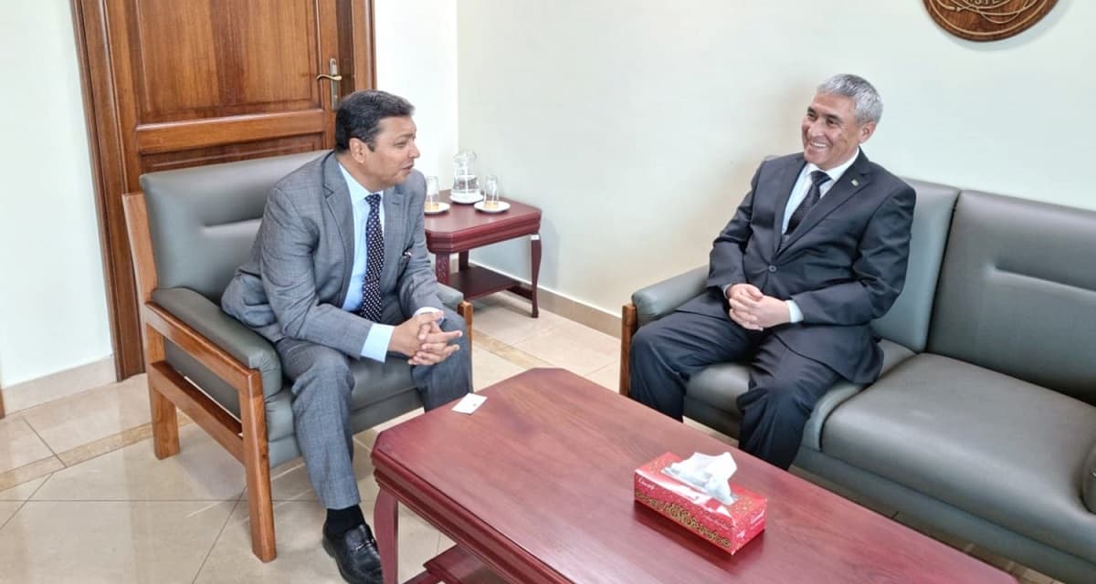 The Turkmen Ambassador discussed the development of humanitarian partnership with the Coordinator General of COMSTECH