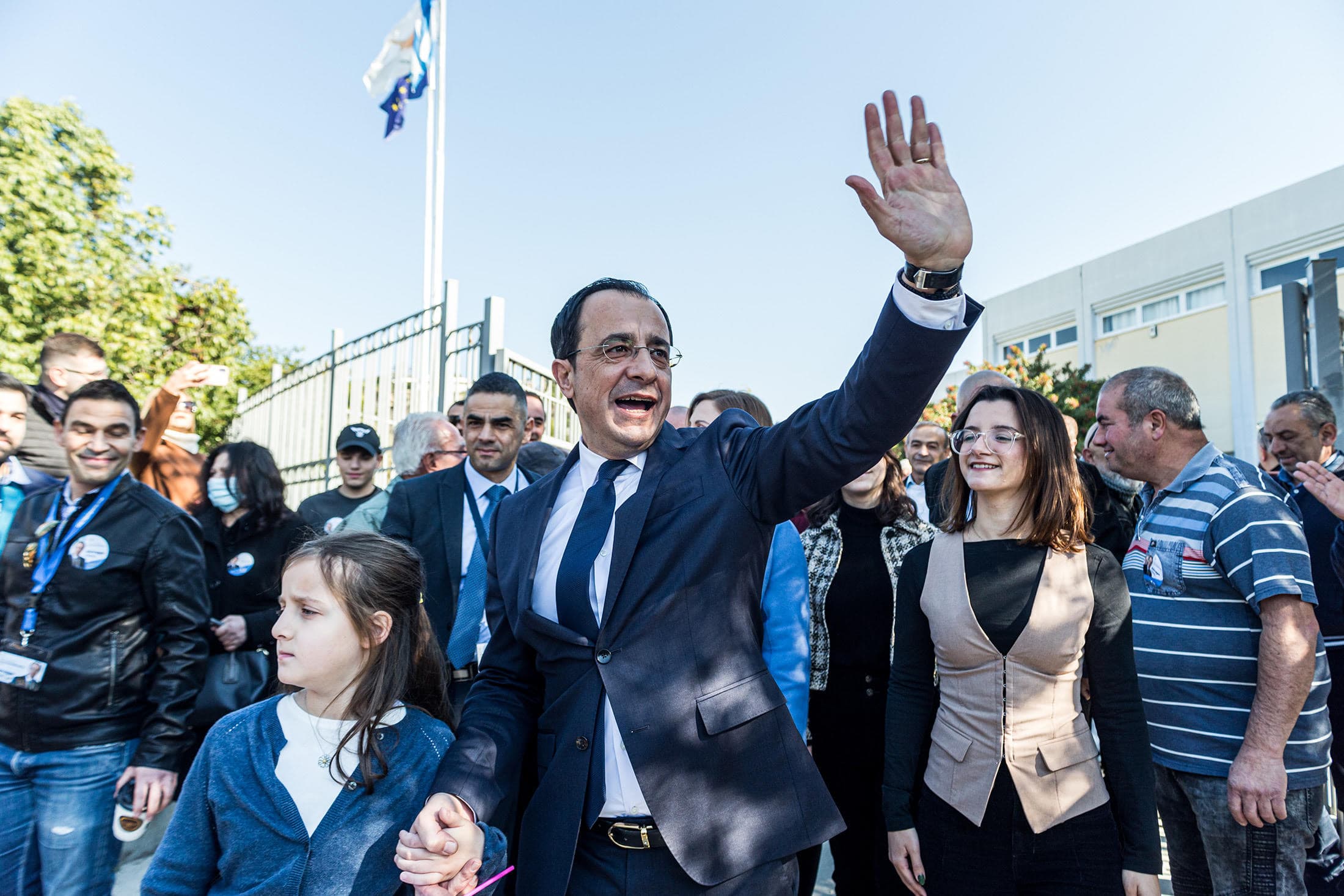 Former Foreign Minister Nikos Christodoulides has been elected the new president of Cyprus