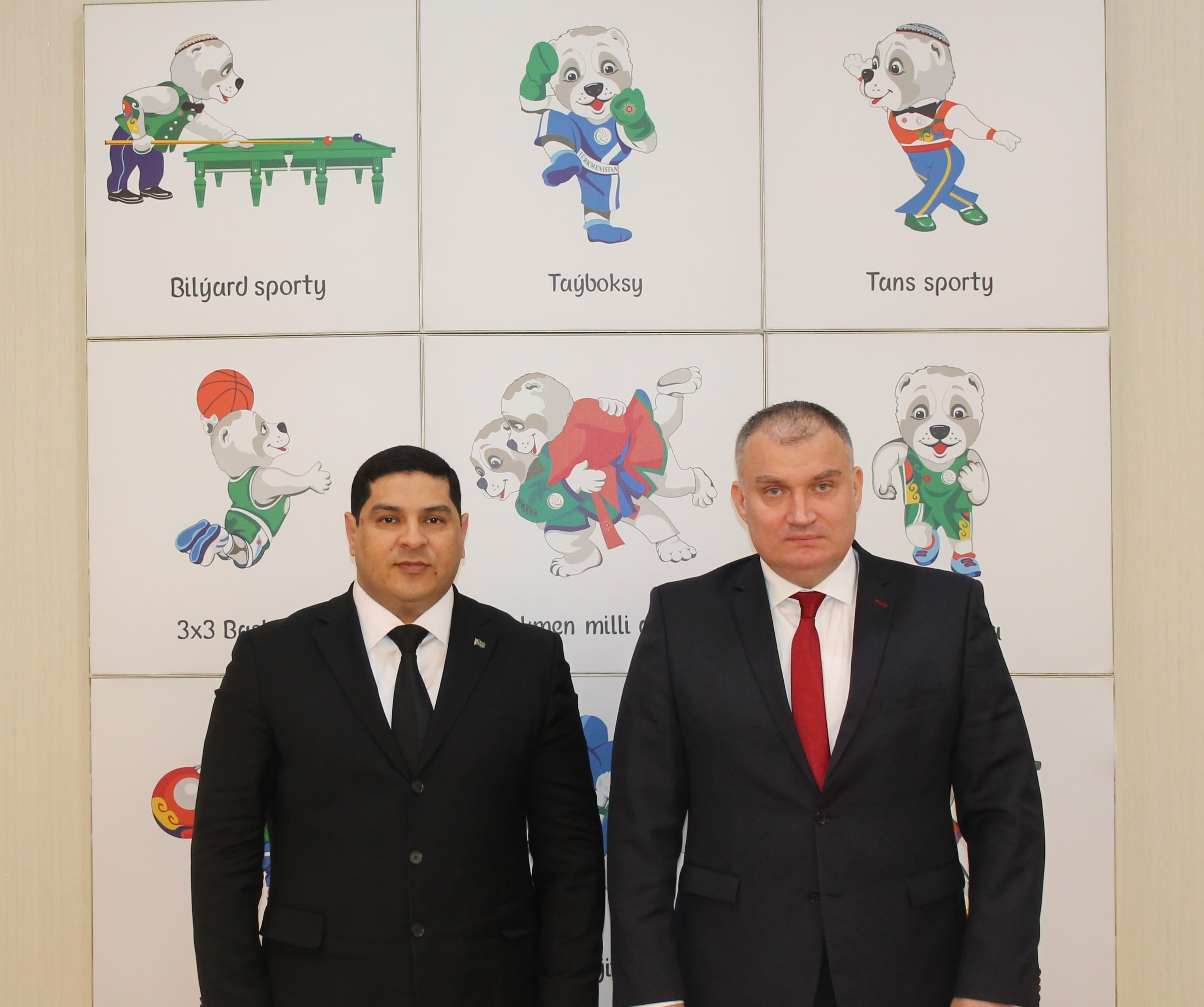 Turkmenistan and Belarus discussed cooperation in the field of sports
